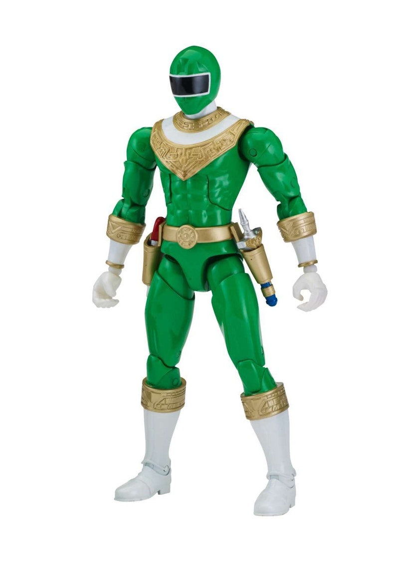 Bandai America Power Rangers Legacy Build A Megazord Green Ranger ZEO Action Figure