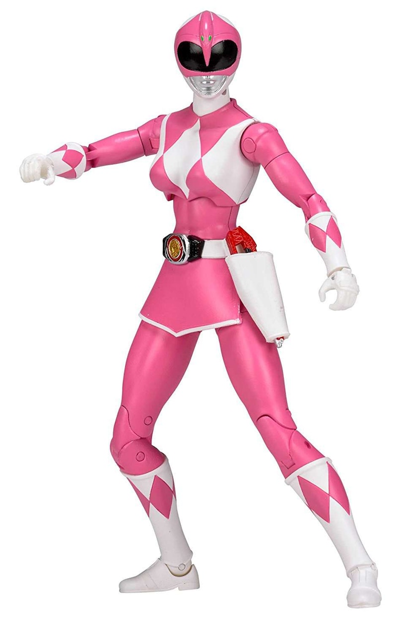 Bandai America Power Rangers Legacy Build A Megazord Pink Ranger MMPR Action Figure