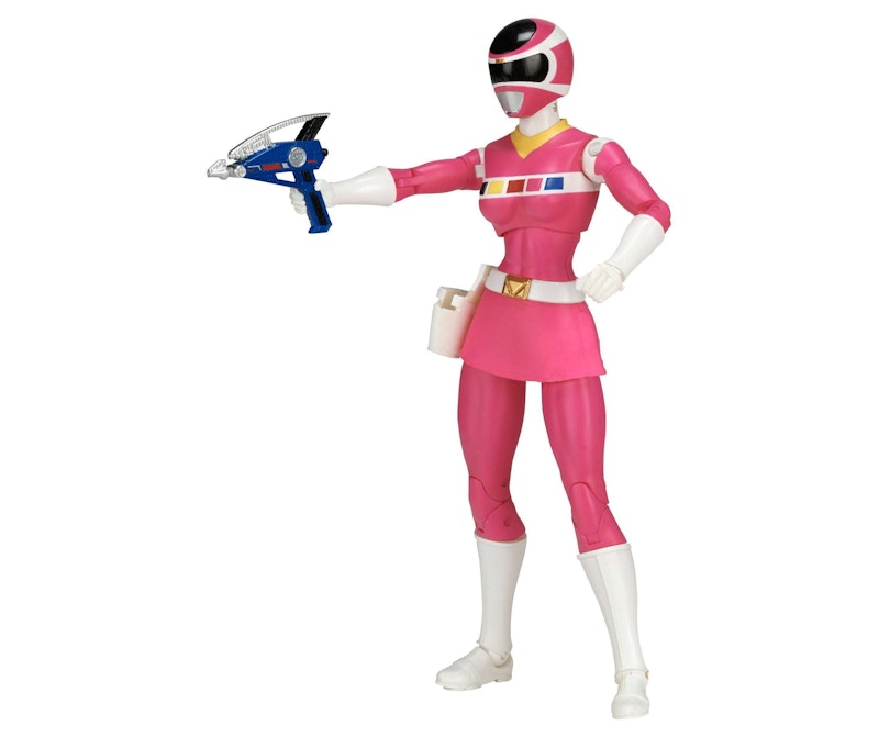 Bandai America Power Rangers Legacy Build A Megazord Pink Ranger PRIS Action Figure