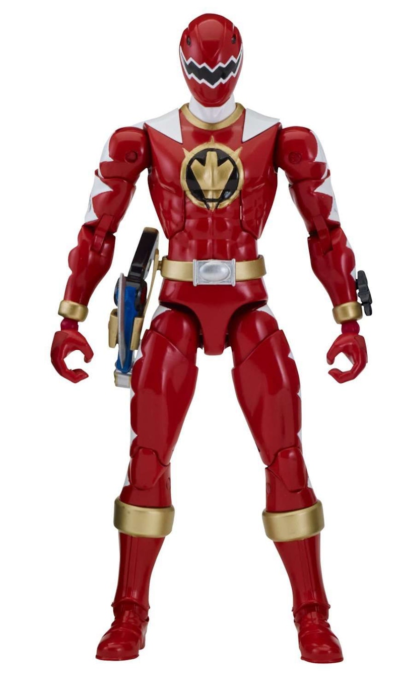 Bandai America Power Rangers Legacy Build A Megazord Red Ranger DT Action Figure