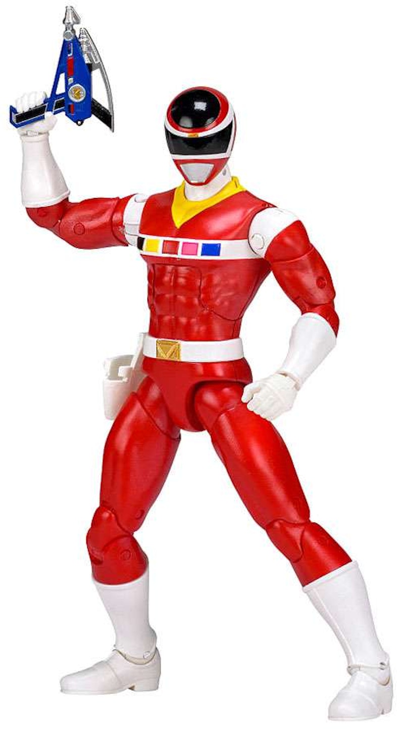 Bandai America Power Rangers Legacy Build A Megazord Red Ranger PRIS Action Figure
