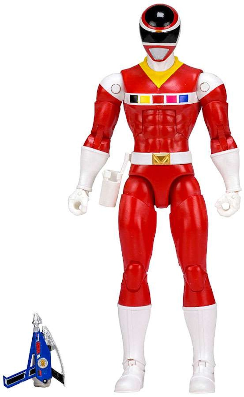 Bandai America Power Rangers Legacy Build A Megazord Red Ranger PRIS Action Figure