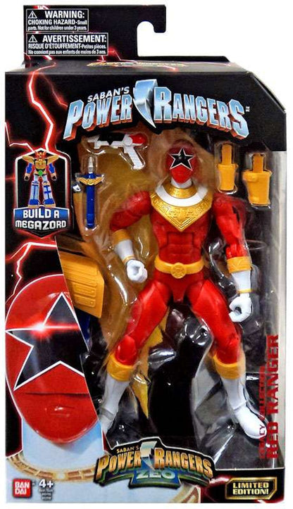 Bandai America Power Rangers Legacy Build A Megazord Red Ranger ZEO Action Figure