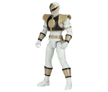 Bandai America Power Rangers Legacy Build A Megazord White Ranger MMPR Action Figure