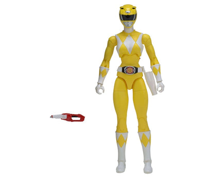 Bandai America Power Rangers Legacy Build A Megazord Yellow Ranger MMPR Action Figure
