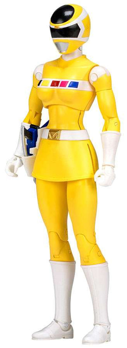 Bandai America Power Rangers Legacy Build A Megazord Yellow Ranger PRIS Action Figure