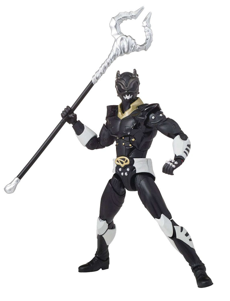 Bandai Power Rangers Legacy Psycho Black Ranger PRIS Action Figure