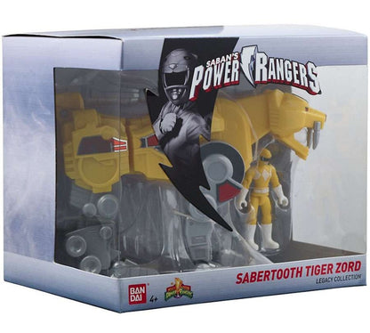 Bandai America Power Rangers Legacy Sabretooth Tigerzord Action Figure