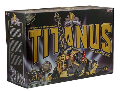 Bandai America Power Rangers Legacy Titanus Black Edition Action Figure