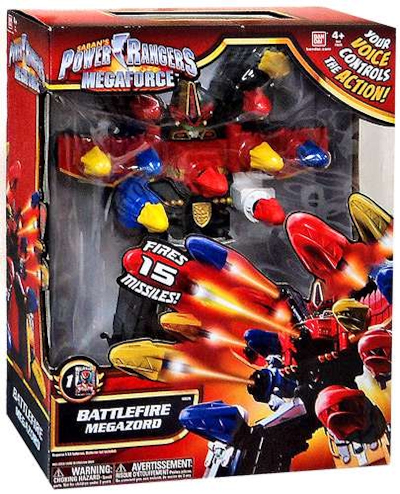 Bandai America Power Rangers Megaforce BattleFire Megazord Action Figure