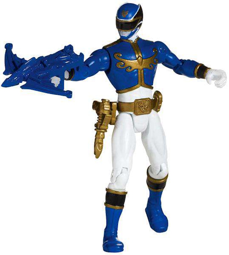 Bandai America Power Rangers Megaforce Blue Ranger Action Figure