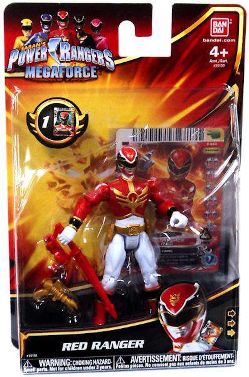 Bandai America Power Rangers Megaforce Red Ranger Action Figure