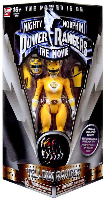 Bandai America Power Rangers Mighty Morphin The Movie Yellow Ranger Toys 'R Us Exclusive Action Figure