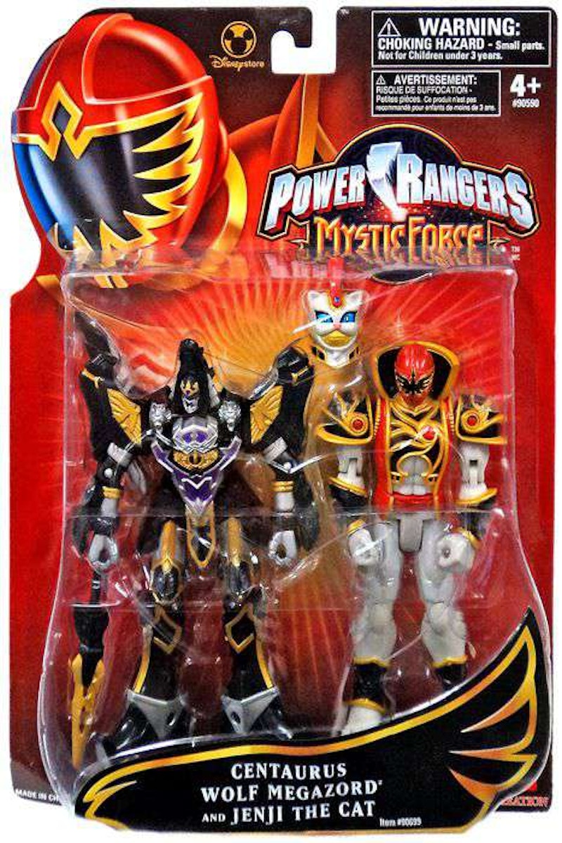 Bandai America Power Rangers Mystic Force Centaurus Wolf Megazord and Jenji the Cat Exclusive Action Figure 2-Pack