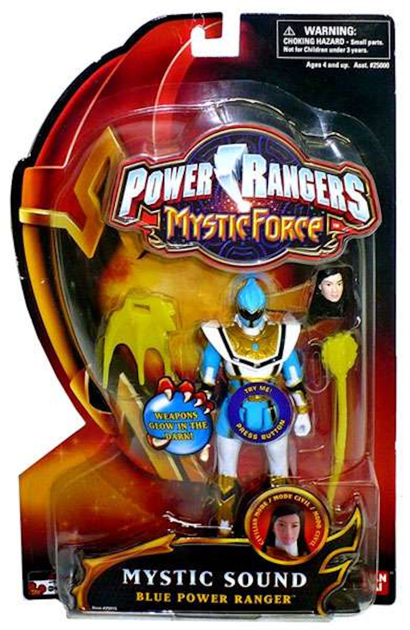 Bandai America Power Rangers Mystic Force Mystic Sound Blue Power Ranger Action Figure