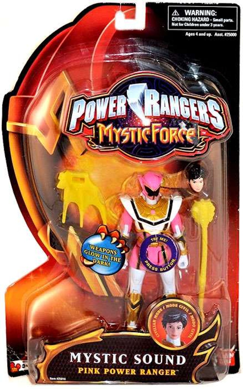 Bandai America Power Rangers Mystic Force Mystic Sound Pink Power Ranger Action Figure