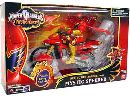Bandai America Power Rangers Mystic Force Red Power Ranger with Mystic Speeder Action Figure