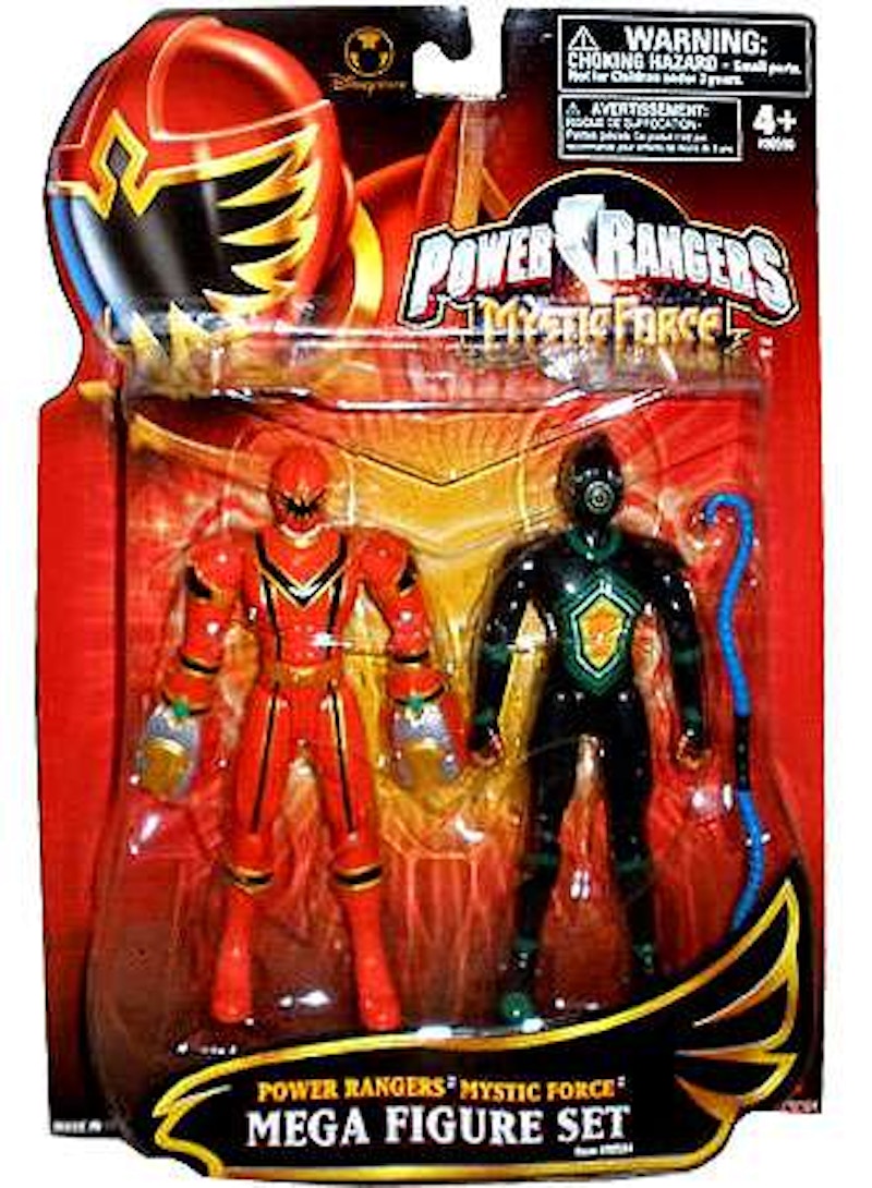 Bandai America Power Rangers Mystic Force Red Ranger and Black Triptoid Exclusive Action Figure 2-Pack