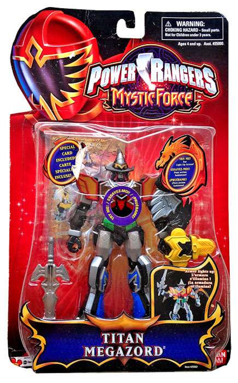 Bandai America Power Rangers Mystic Force Titan Megazord Action Figure
