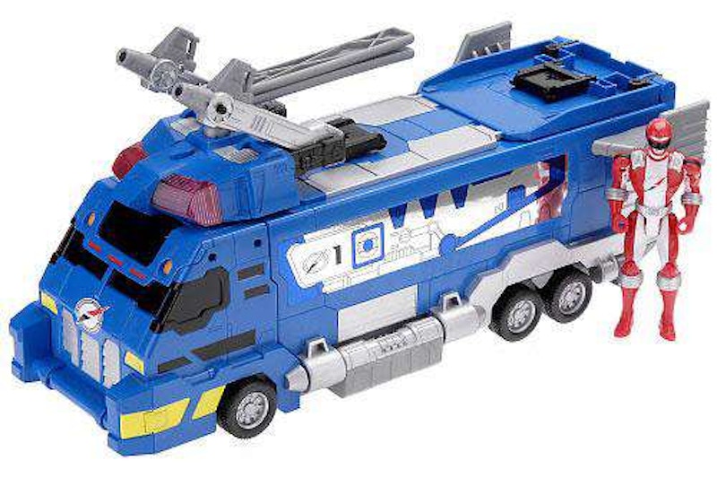 Bandai America Power Rangers Operation Overdrive Drivemax Command Truck Action Figure Set