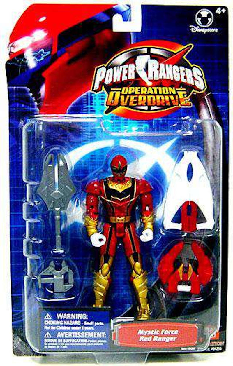 Bandai Power Rangers Operation Overdrive Mystic Force Red Ranger Exclusive Exclusive Action Figure