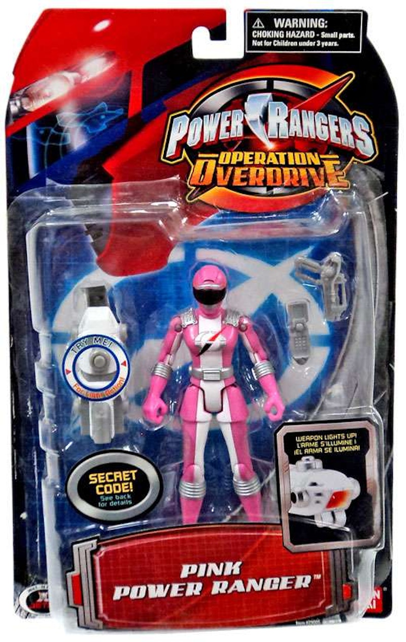 Bandai America Power Rangers Operation Overdrive Pink Power Ranger Action Figure