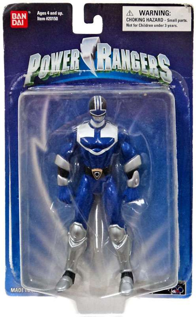 Bandai America Power Rangers Power Ranger Heroes Series 13 Time Force Blue Ranger Action Figure