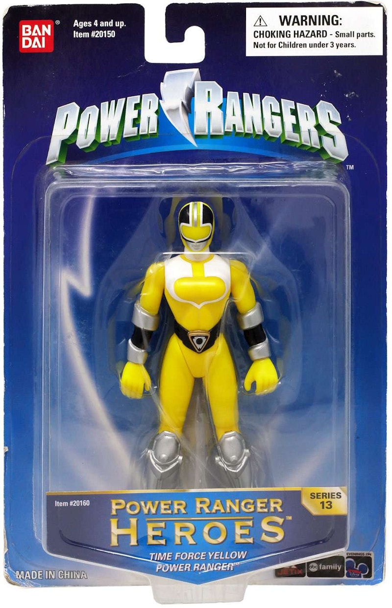 Bandai America Power Rangers Power Ranger Heroes Series 13 Time Force Yellow Ranger Action Figure