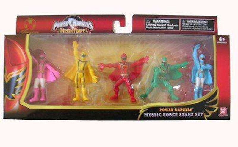 Bandai America Power Rangers Power Rangers Mystic Force Stakz PVC Figure Set