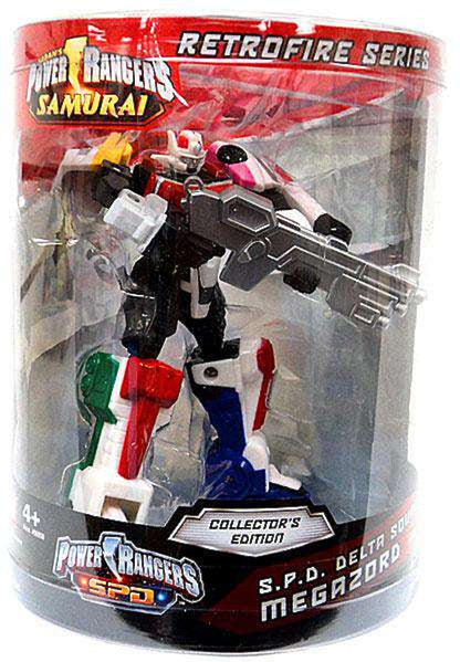 Bandai America Power Rangers Retrofire Series S.P.D. Delta Squad Megazord Action Figure
