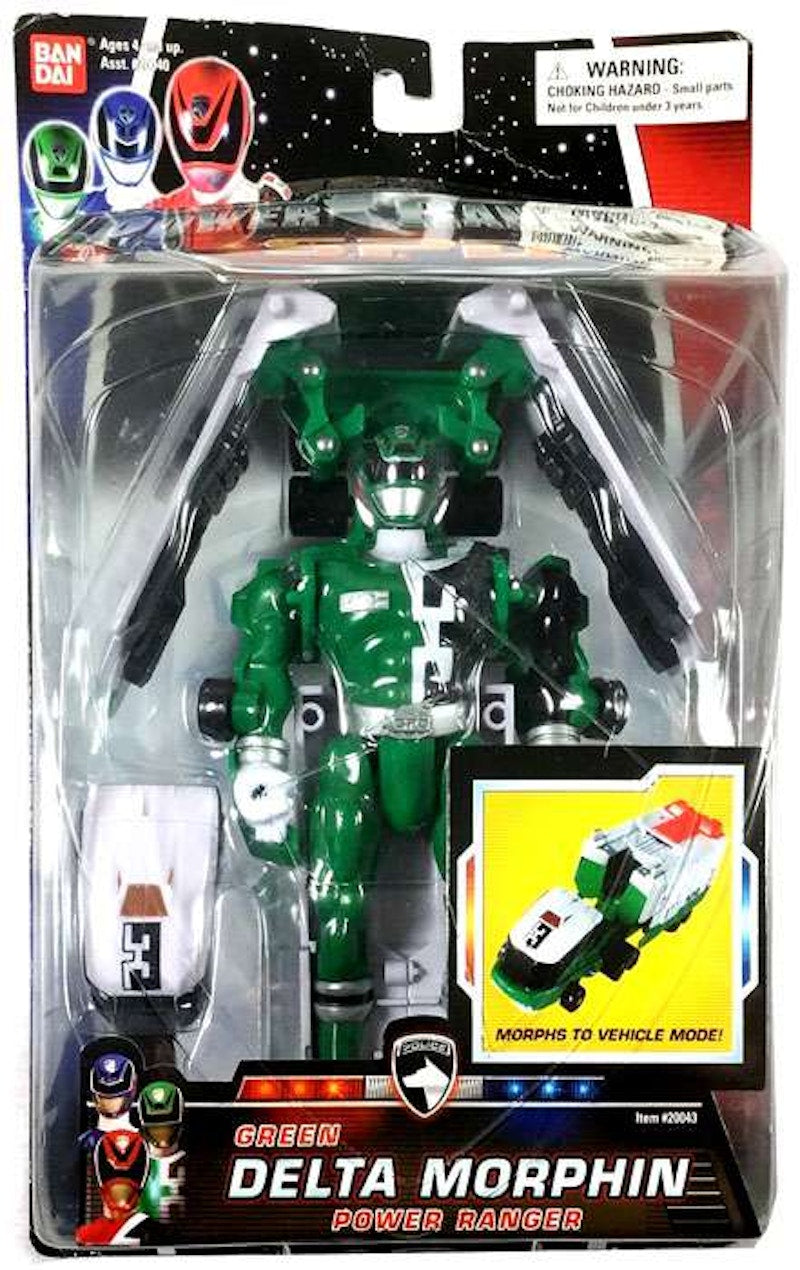 Bandai America Power Rangers SPD Green Delta Morphin Power Ranger Action Figure