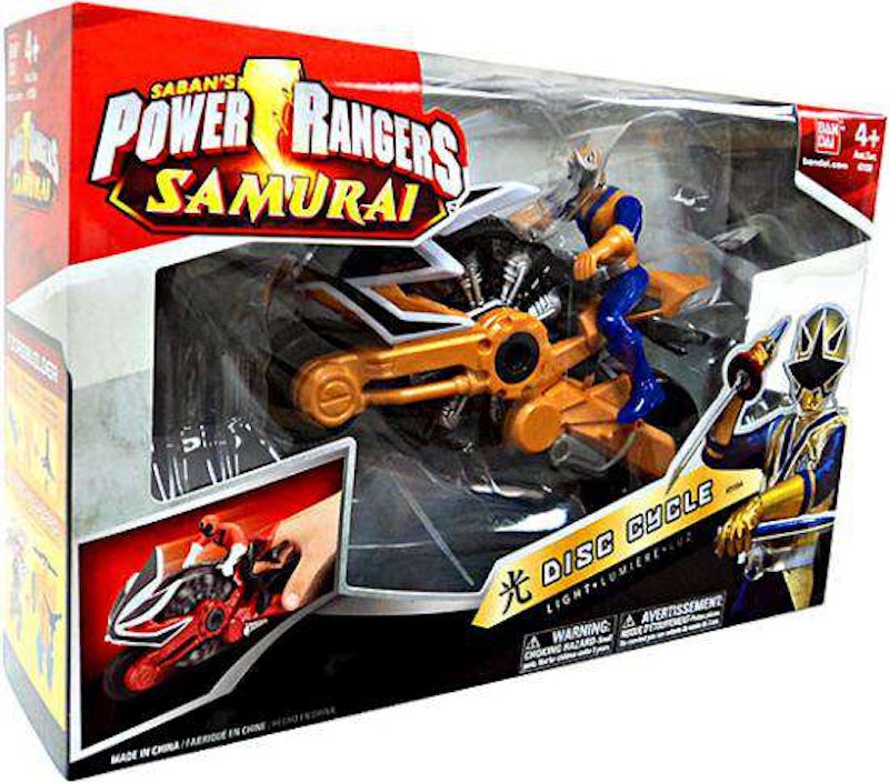 Bandai America Power Rangers Samurai Disc Cycle Light Action Figure