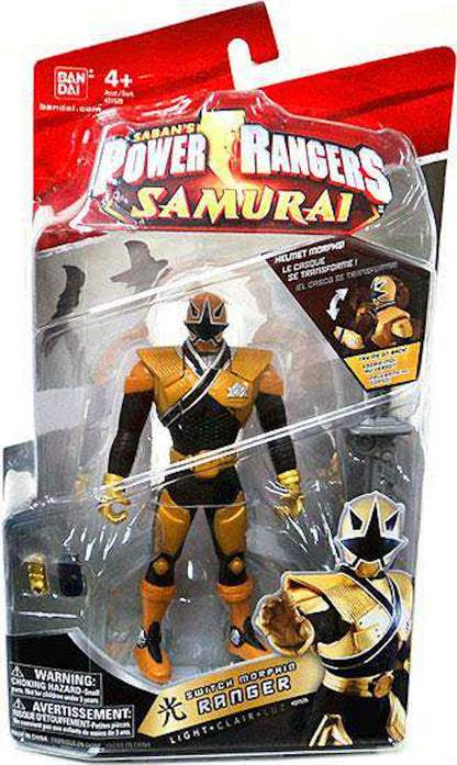 Bandai America Power Rangers Samurai Switch Morphin Ranger Light Action Figure
