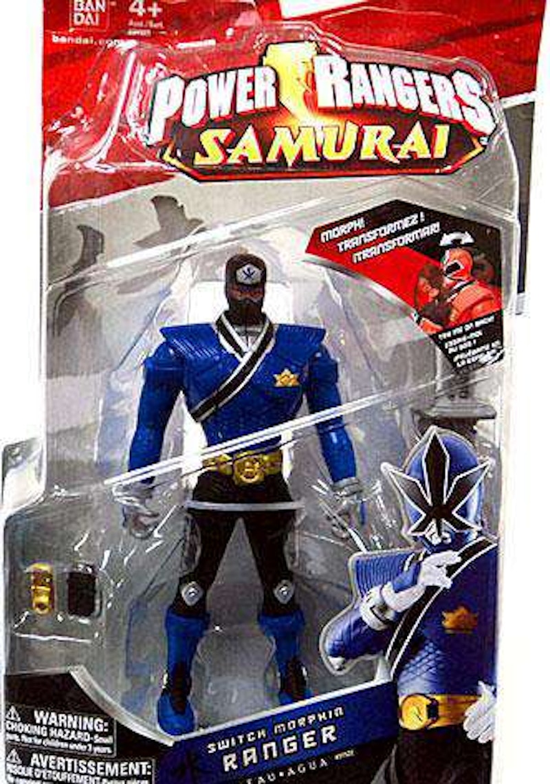 Bandai America Power Rangers Samurai Switch Morphin Ranger Water Action Figure