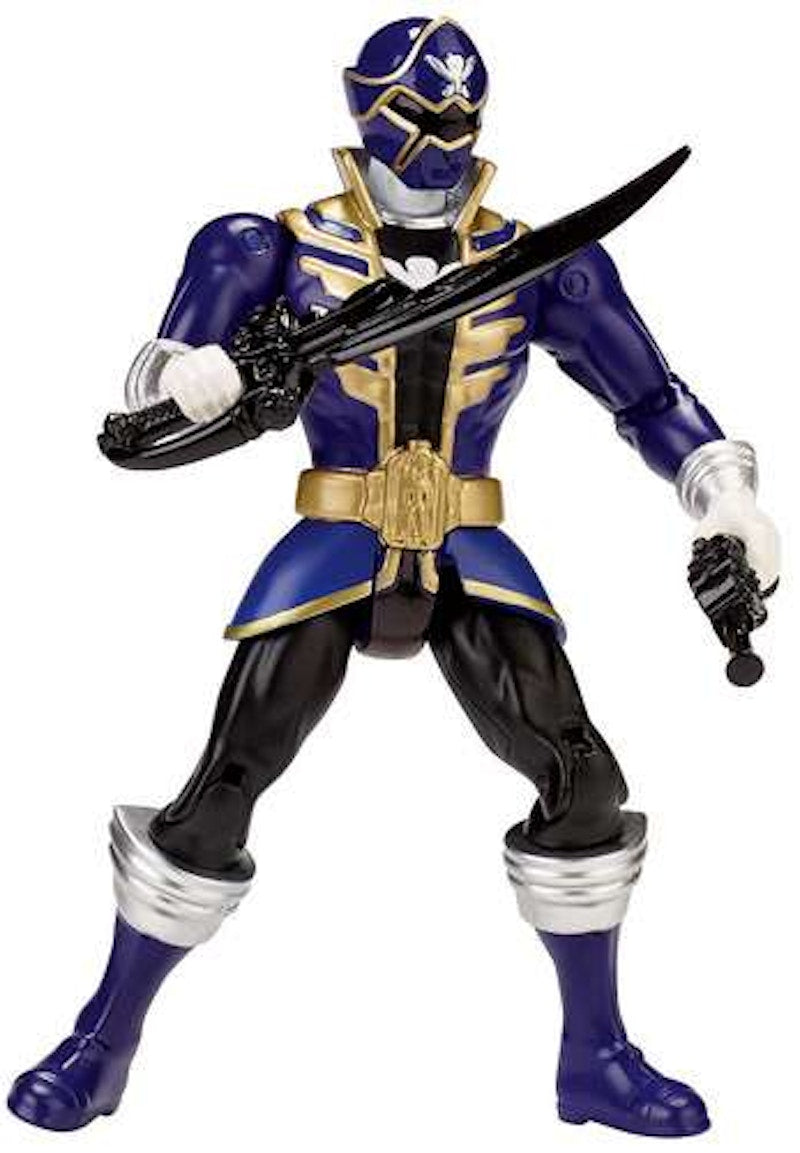 Bandai Power Rangers Super Megaforce Blue Ranger Action Hero Action Figure