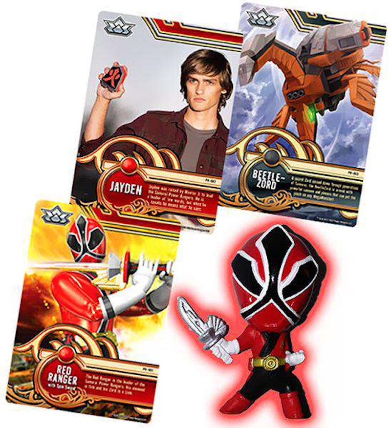 Bandai America Power Rangers Super Samurai Red Ranger PVC Figure