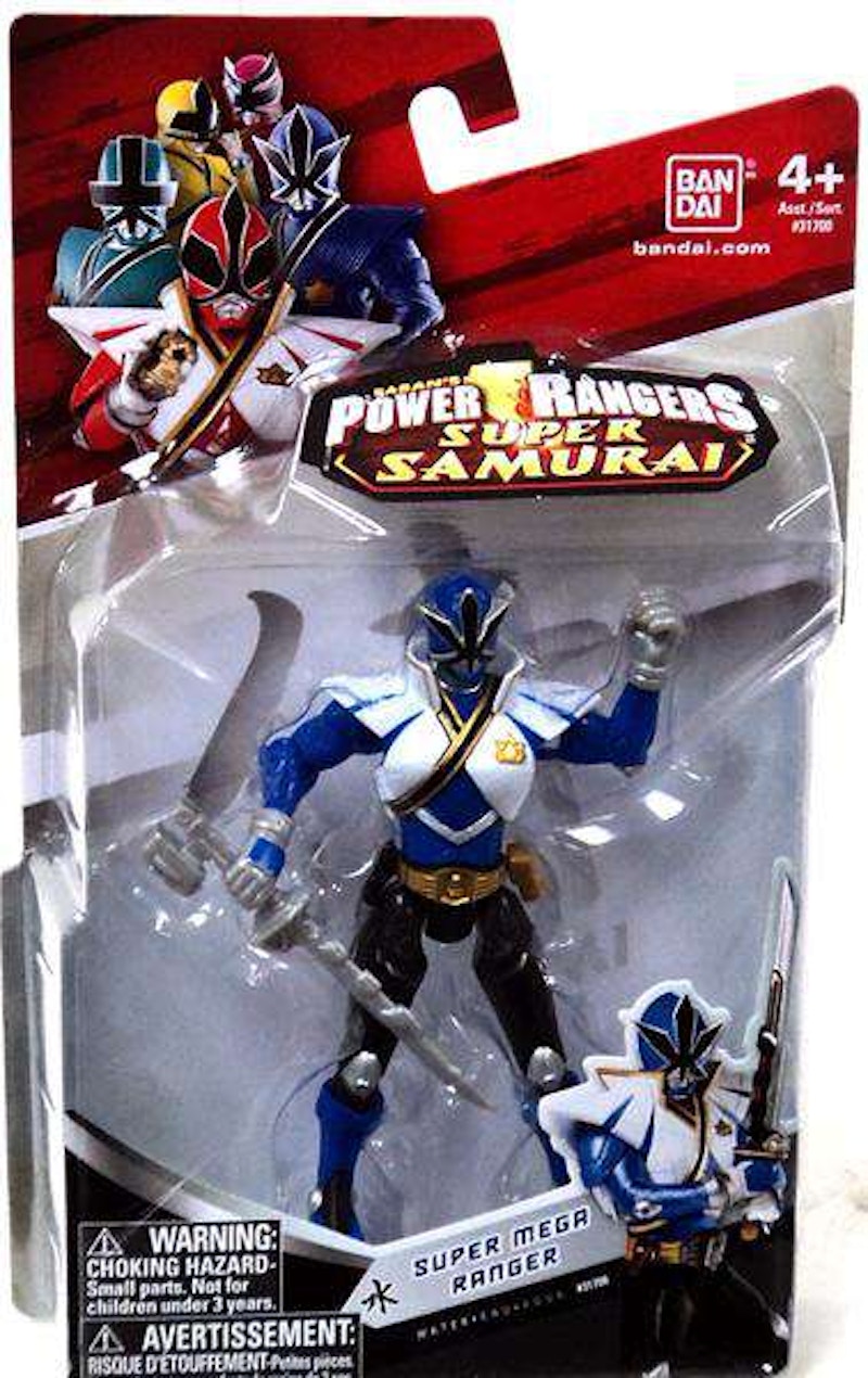 Bandai America Power Rangers Super Samurai Super Mega Ranger Water Action Figure