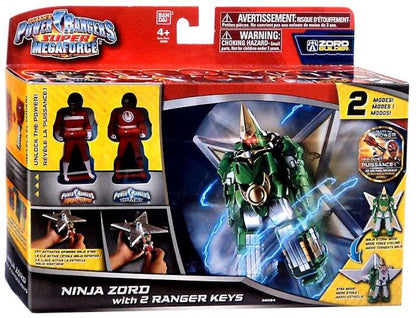 Bandai America Power Rangers Zord Builder Ninja Zord with 2 Ranger Keys Walmart Exclusive Action Figure