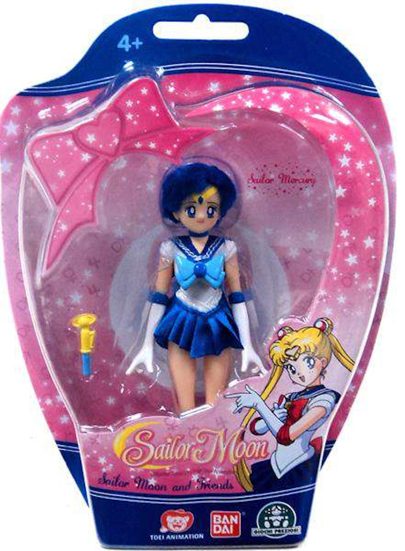 Bandai America Sailor Moon Sailor Moon & Friends Sailor Mercury Ami Mizuno Action Figure