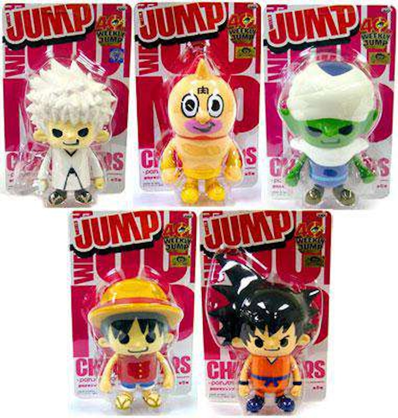Bandai America Shonen Jump Weekly Jump Series 4 PVC Figures (Set of 5)
