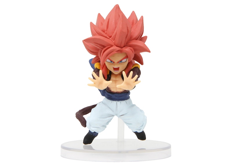 Bandai Dragon Ball Super Dragon Ball Adverge Motion 3 Super Saiyan 4 Gogeta Action Figure Red