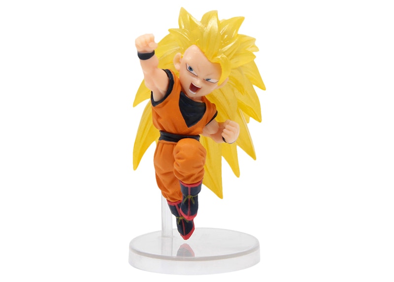 Bandai Dragon Ball Super Dragon Ball Adverge Motion 4 Super Saiyan 3 Goku Action Figure Orange