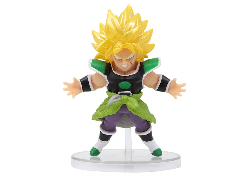 Bandai Dragon Ball Super Dragon Ball Adverge Motion 4 Super Saiyan Broly Action Figure Green