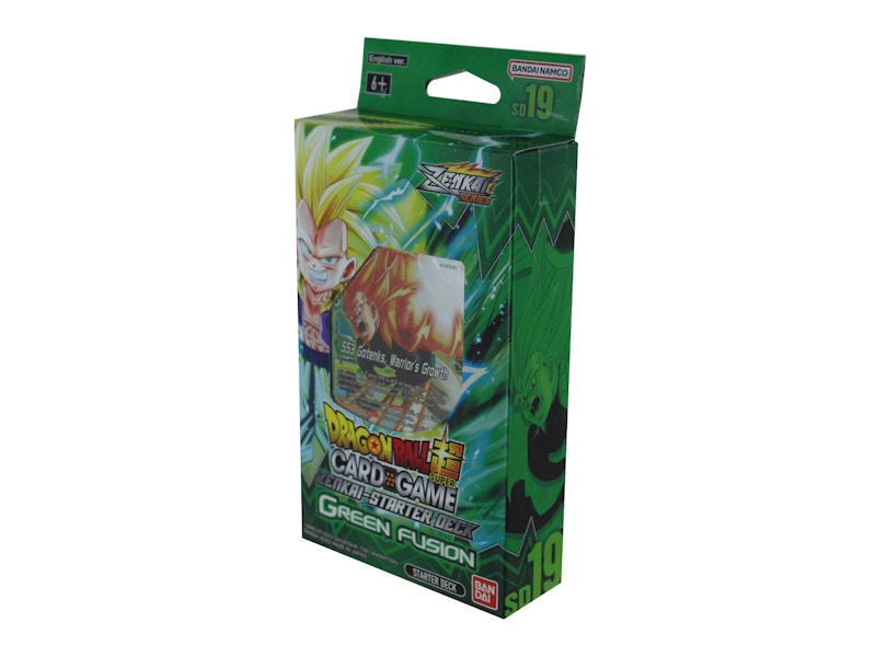 Bandai Dragon Ball Super TCG: Zenkai-Starter Deck: Green Fusion