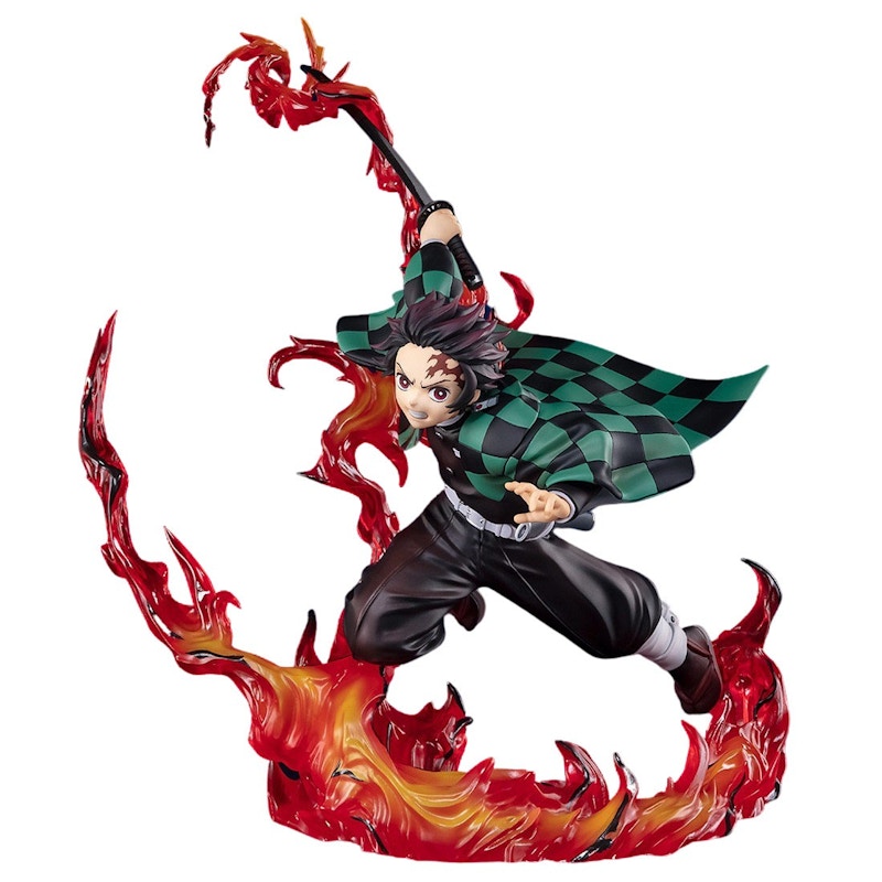 Bandai Figuarts Zero Demon Slayer Tanjiro Kamado Total Concentration Breathing Figure Red