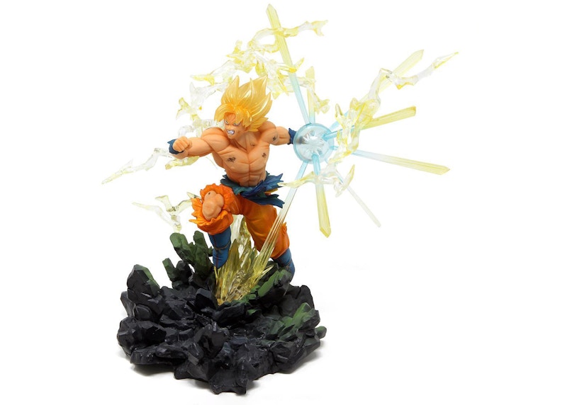 Bandai Figuarts Zero Dragon Ball Z The Burning Battles Super Saiyan Son Goku Action Figure Tan