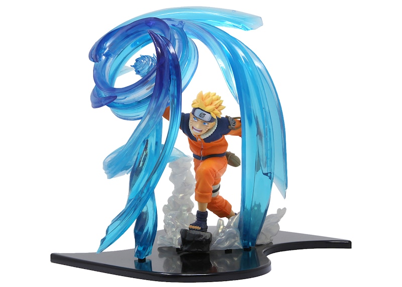 Bandai Figuarts Zero Naruto Shippuden Kizuna Relation Naruto Uzumaki Rasengan Action Figure Blue & Orange