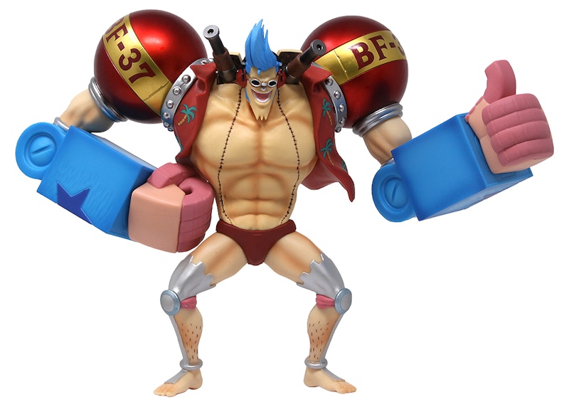 Bandai Figuarts Zero One Piece Cyborg Franky Action Figure Tan