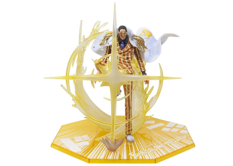 Bandai Figuarts Zero One Piece The Three Admirals Borsalino Kizaru Action Figure Yellow