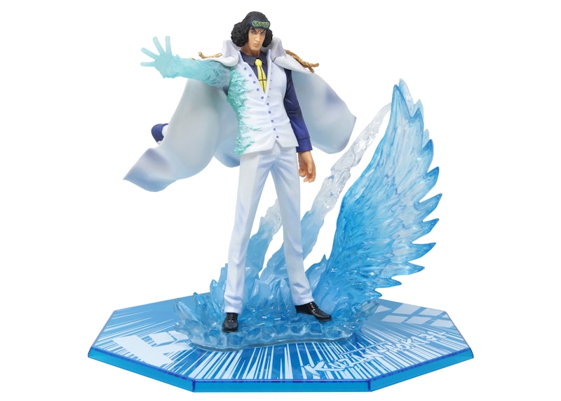 Bandai Figuarts Zero One Piece The Three Admirals Kuzan Aokiji Action Figure White